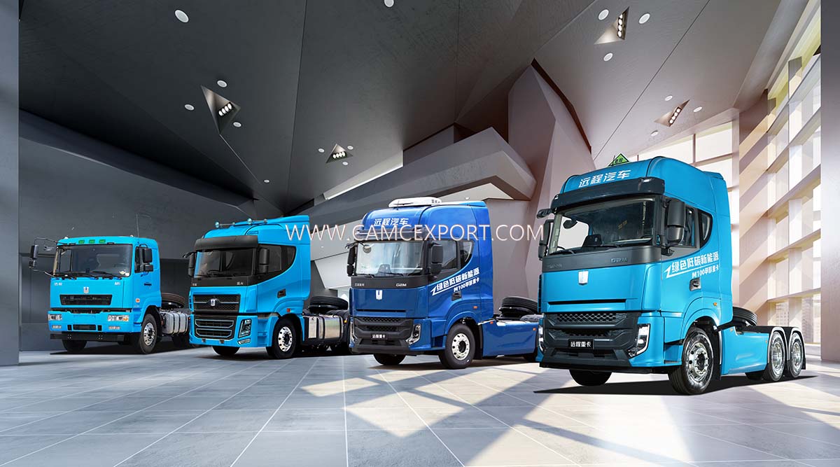 CAMC M5 6 × 4 methanol tractor Трактор на метаноле CAMC M5 6×4