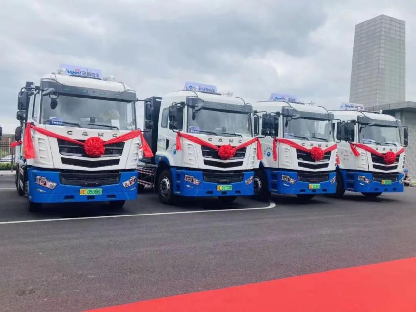 Автобетоносмеситель CAMC 8X4